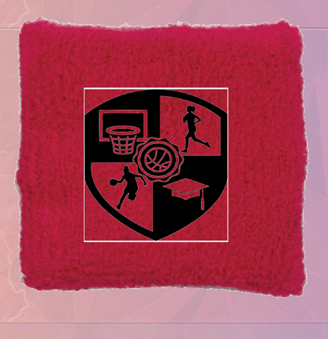Terry Cloth Wristband - Red